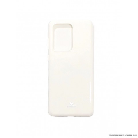 Mercury Pearl TPU Jelly Case for Samsung S20 Ultra 6.9 inch  White